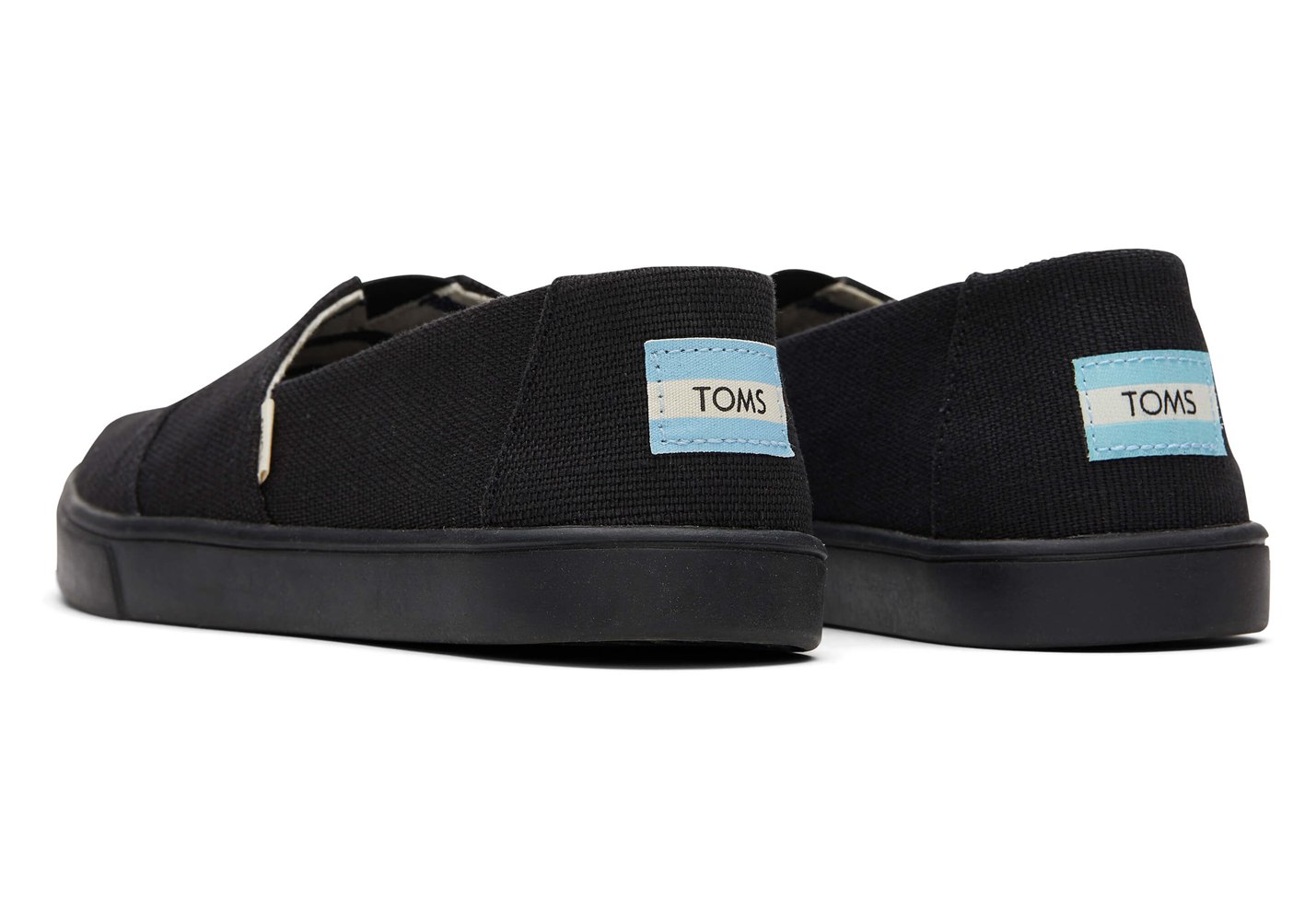 Toms Espadryle Damskie Czarne - Alpargata Cupsole Slip On - 52WMAPOHD